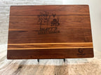 Personalized Black Walnut Cutting Board | Custom Engraved Chef Gift, Wedding, Housewarming