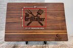 Personalized Black Walnut Cutting Board | Custom Engraved Chef Gift, Wedding, Housewarming