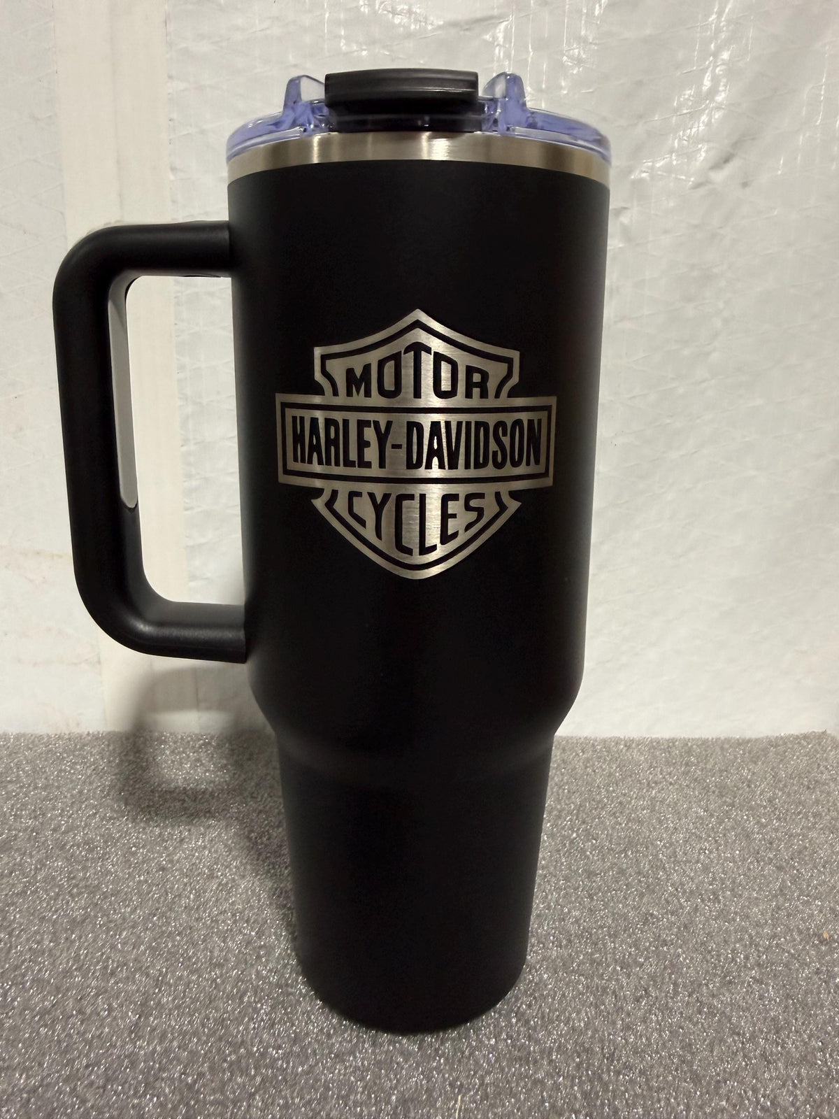 Custom Engraved Tumbler 40oz | Personalized Tumbler with Logo or Text | Custom Logo Tumbler | Engraved Business Cup | Personalized Gift