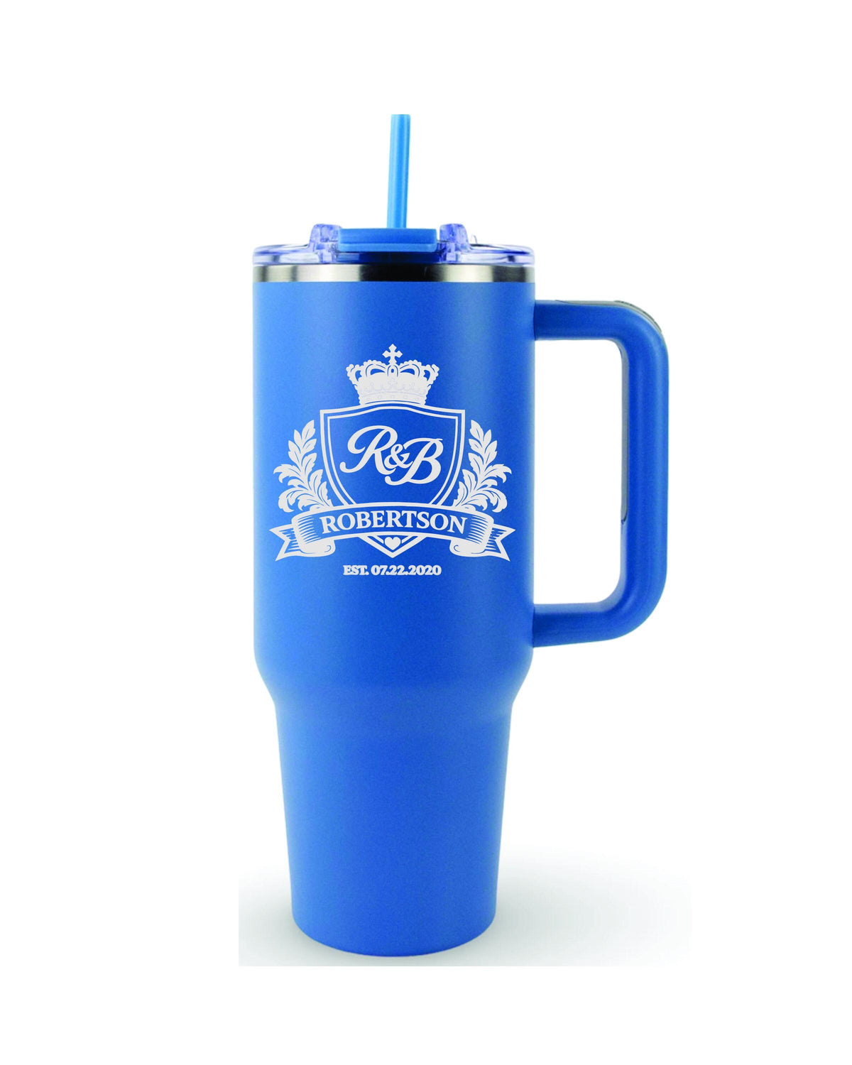 Personalized Wedding Tumbler 40 oz | Bride & Groom Engraved Tumblers | Custom Wedding Cup | Couple Tumblers | Wedding Gift | Custom Logo Cup