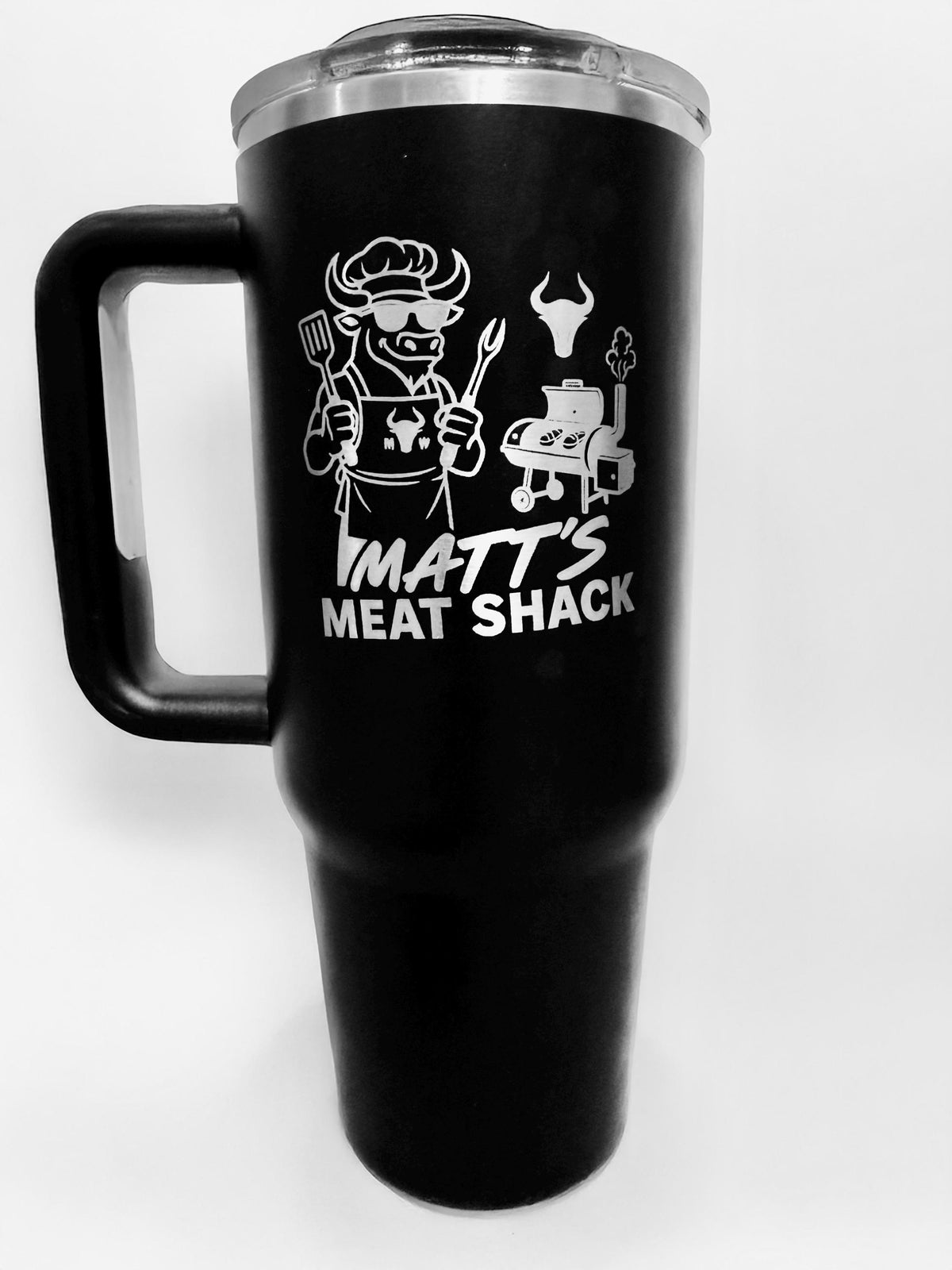 Custom Engraved Tumbler 40oz | Personalized Tumbler with Logo or Text | Custom Logo Tumbler | Engraved Business Cup | Personalized Gift