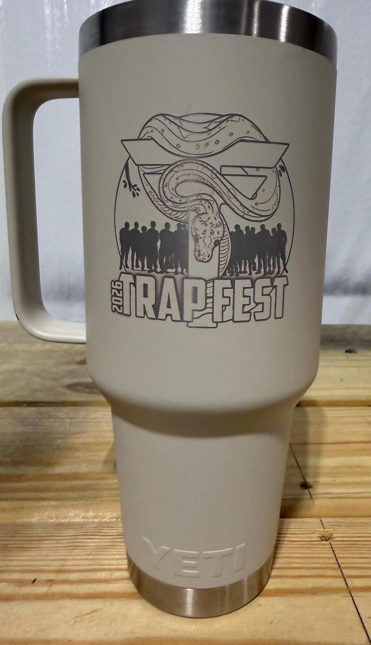 Custom Engraved Tumbler 40oz | Personalized Tumbler with Logo or Text | Custom Logo Tumbler | Engraved Business Cup | Personalized Gift