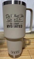 Custom Engraved Tumbler 40oz | Personalized Tumbler with Logo or Text | Custom Logo Tumbler | Engraved Business Cup | Personalized Gift