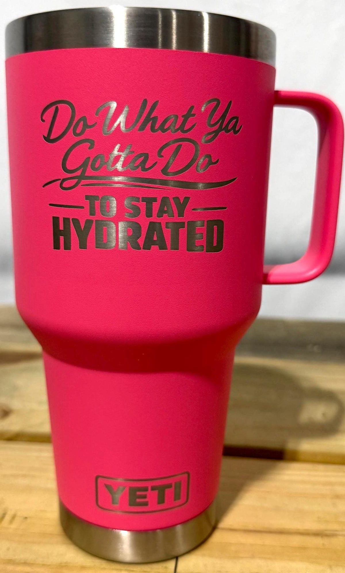 Custom Engraved Tumbler 40oz | Personalized Tumbler with Logo or Text | Custom Logo Tumbler | Engraved Business Cup | Personalized Gift
