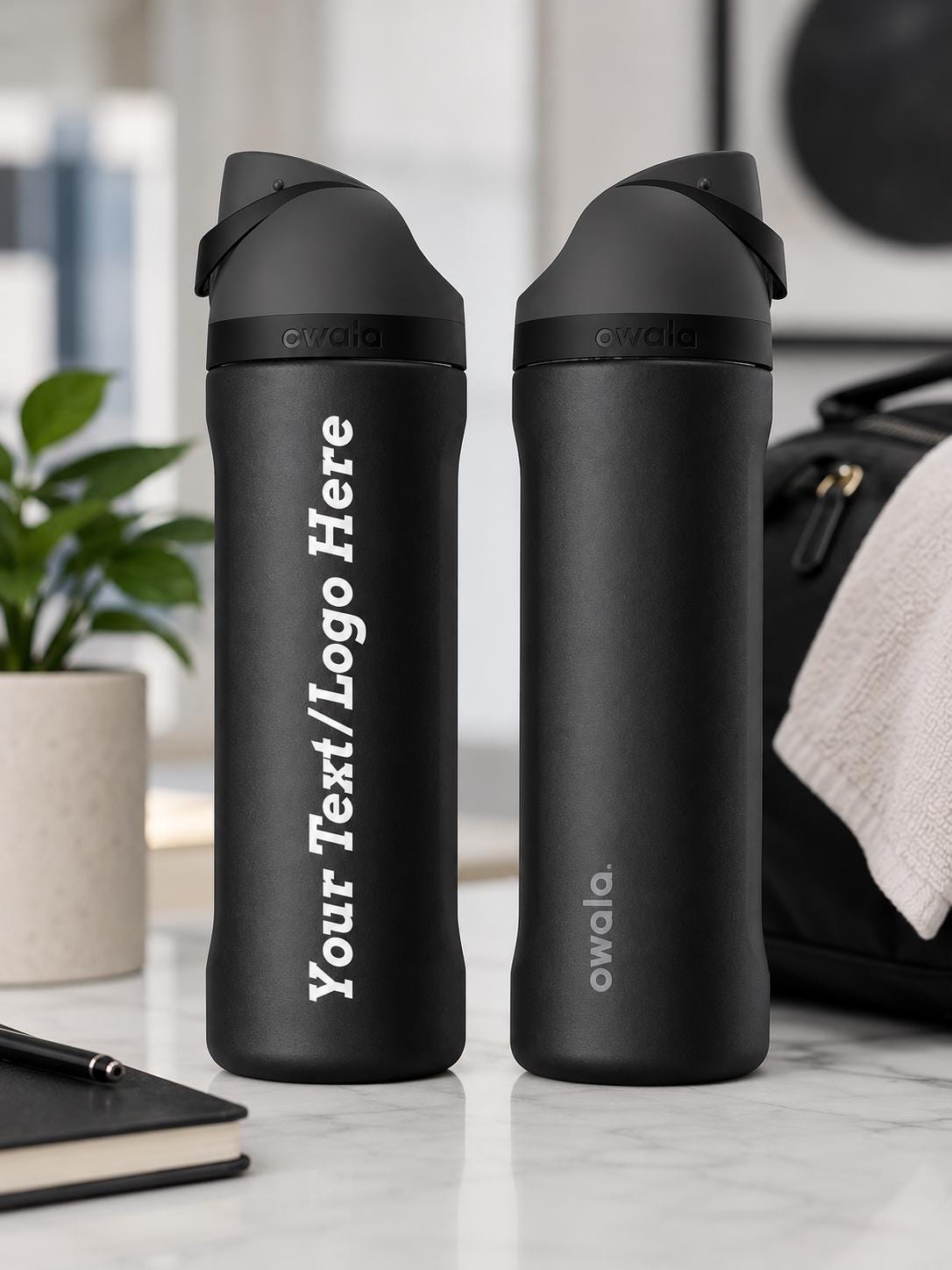 Personalized Owala Water Bottle | Custom Engraved Owala 24oz or 32oz | Custom Logo | Name or Quote Engraving | Personalized Gift