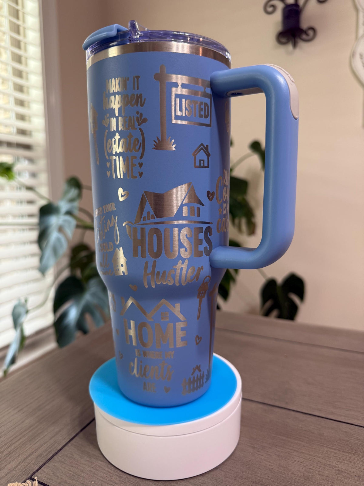 Realtor Tumbler | Laser Engraved Insulated Cup for Real Estate Agent