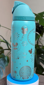 Magical Theme Park Day Inspired Owala | Full Wrap 32 oz Stitch Insulated Tumbler | Custom Drinkware