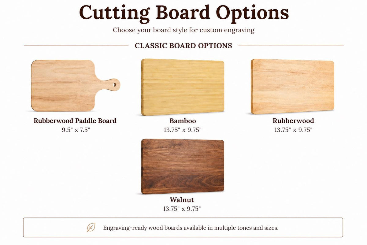 Personalized Cutting Board | Custom Engraved Gift
