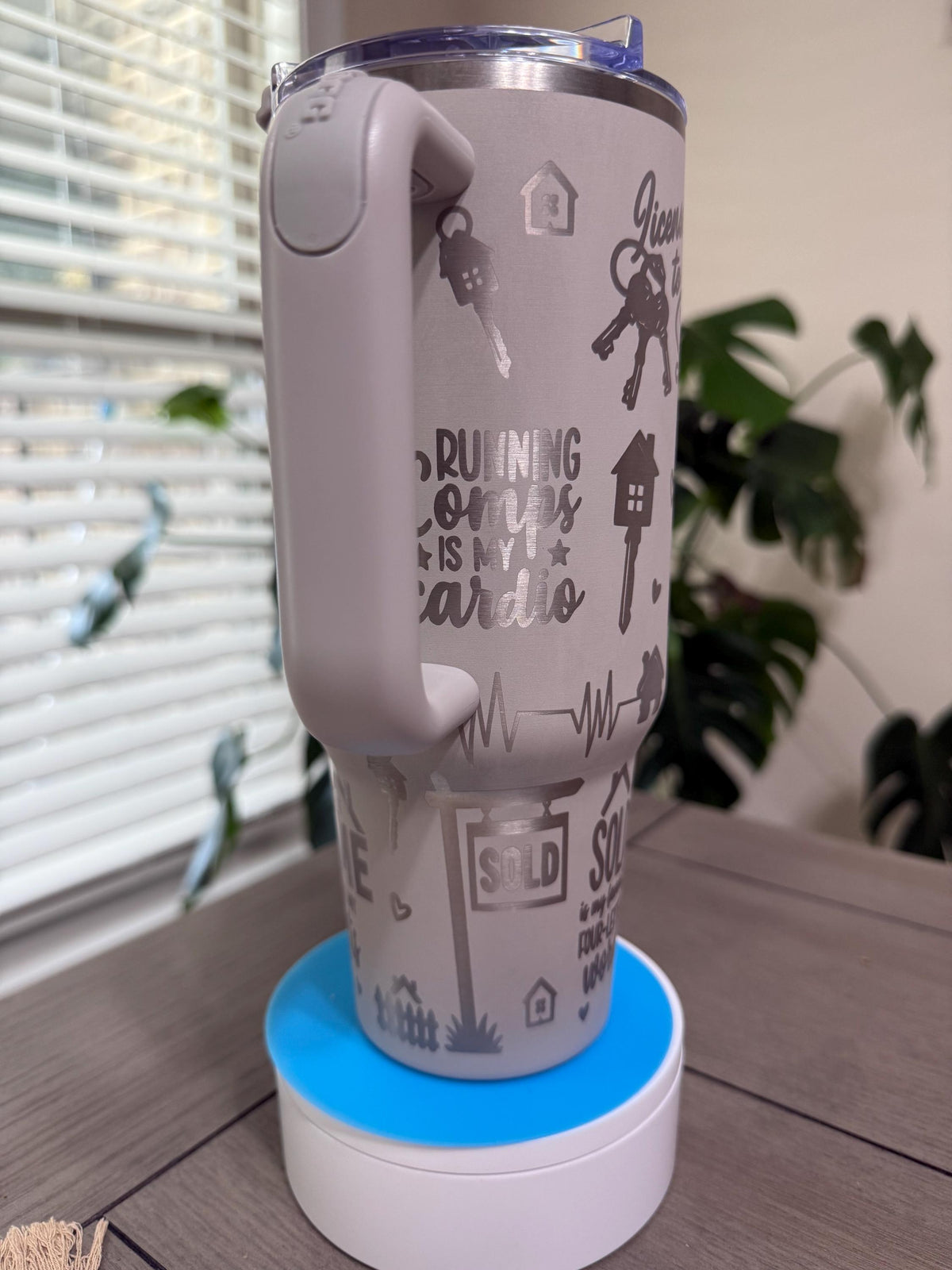 Realtor Tumbler | Laser Engraved Insulated Cup for Real Estate Agent