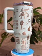 Realtor Tumbler | Laser Engraved Insulated Cup for Real Estate Agent