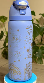 Magical Theme Park Day Inspired Owala | Full Wrap 32 oz Stitch Insulated Tumbler | Custom Drinkware