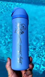 Birth Flower Owala Free Sip | 24 or 32 oz Insulated Tumbler | Custom Drinkware