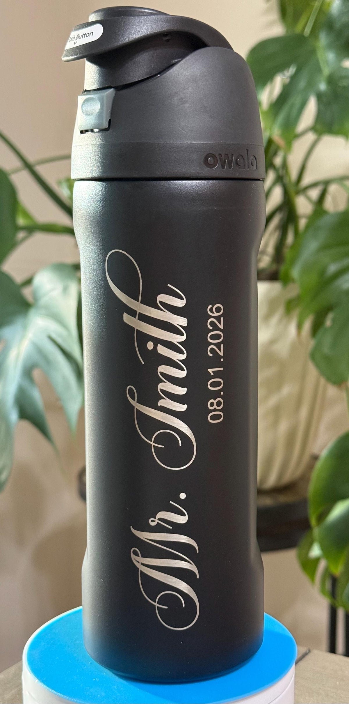 Set of 2 Wedding Couple Owala Free Sip | 24 or 32 oz Insulated Tumbler | Bride and Groom | Custom Combinations | Wedding Gift