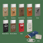 Custom Laser Engraved Groom, Groomsman, Father Cigar Case | Portable Cigar Holder for Wedding Party